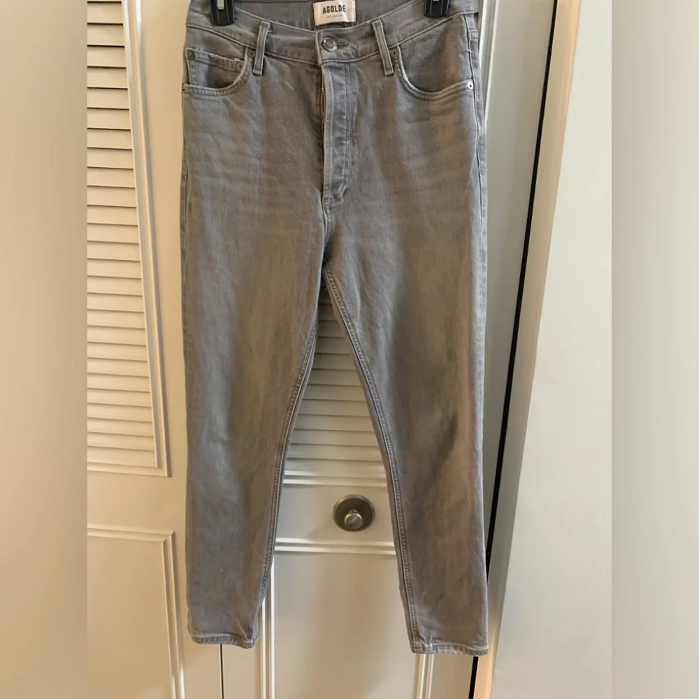 Agolde Feel Good Skinny Leg Jeans in Graystone Size 26-0036